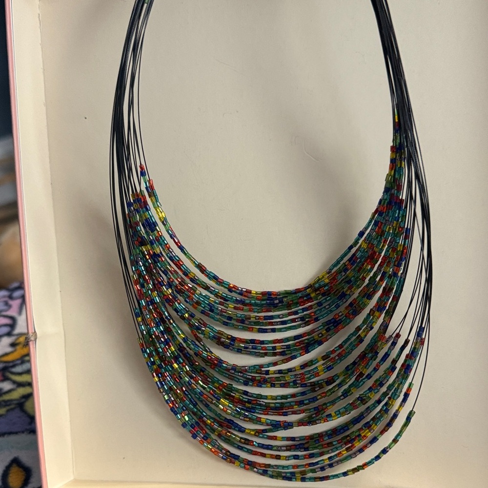 Multicolor Beaded Necklace